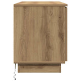 TV Cabinet Artisan Oak 100 x 38 x 49 cm Engineered Wood 869673