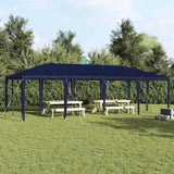 Party Tent Blue 800 x 400 x 266 cm Polyethylene and Steel 42003438