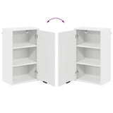 Bathroom Furniture Set with Drawer White Engineered wood, Metal 3393113