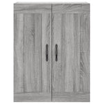 Highboard Grey Sonoma 69.5x34x180 cm Engineered Wood 3199975