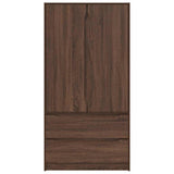 Bathroom Cabinet Brown Oak 79.5 x 49 x 156 cm Engineered Wood 3406252