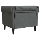Sofa Dark Grey 78.5 x 74.5 x 74.5 cm Polyester 42013005