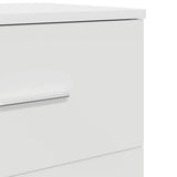 Bedside Cabinet with 2 Drawers White 40x36x50 cm 858785