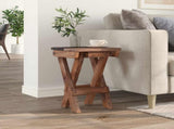 Stool Natural 30 x 30 x 48 cm Solid Reclaim wood 42012399