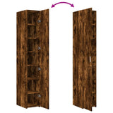 Highboard Smoked Oak 30x42.5x185 cm Engineered Wood 3281396
