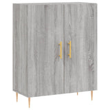 Highboard Grey Sonoma 69,5x34x180 cm Engineered Wood 3199551