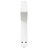 Coffee Table Legs 2 pcs White 70x cm Steel 4012693