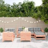 7 Piece Garden Sofa Set Solid Wood Douglas Fir 3250546