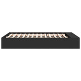 Bed Frame without Mattress Black 120x190 cm Small Double 3280595