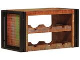 Wine Rack Brown 60 x 45 x 33 cm Solid Reclaimed Wood 4104756