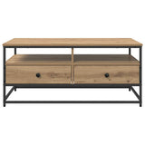 Coffee Table Artisan Oak 100 x 51 x 45 cm Engineered Wood 882765