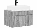 Bathroom Furniture Set Grey Sonoma Engineered Wood 3404296