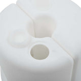 47688 Gazebo Weights 4 pcs PE White