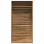Wardrobe Artisian Oak 100x50x200 cm Engineered Wood 3307809