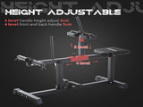 Seated Leg Extension Machine, Adjustable Leg Raise Machine and Curl Machine with Plate Loaded for T3398P548117