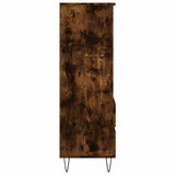 Highboard Smoked Oak 40x36x110 cm Engineered Wood 831513