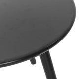 Garden Chair Set 3 pcs Black and Light Grey Poly Rattan 4009294