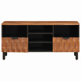 TV Cabinet with Drawer Acacia Brown Finish 100 x 33 x 46 cm 4017918