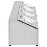 Gastronorm Container Holder with 4 GN 1/6 Pan Stainless Steel 51221