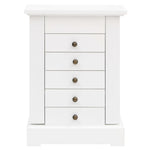 Jewellry Case with Mirror MDF 25x13.5x34 cm 245753