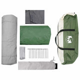 Instant Tent Green 8-Person 185T Polyester with PU Coating 42017484