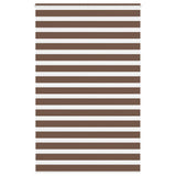 Zebra Blind Brown 145x200 cm Fabric Width 140.9 cm Polyester 4014374