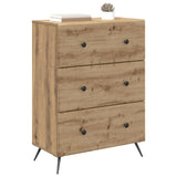Drawer Cabinet Artisan Oak 66 x 34.5 x 90 cm Engineered Wood 895534