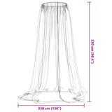 Mosquito Net for Umbrella 220 Mesh White 330x250 cm 4010041