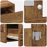 Dressing Table Brown 100 x 40 x 70 cm Engineered Wood 865242