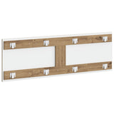 Wall-Mounted Headboard DELFT Artisan Oak Engineered Wood 897174