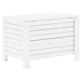 Storage Box with Lid RANA White 100x49x54 cm Solid Wood Pine 4002324