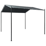 47963 Gazebo Pavilion Tent Canopy 3x3 m Steel Anthracite