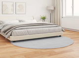 Anti-Slip Faux Rabbit Fur Rug OLITE Grey 200 cm Polyester 42021693