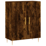 Highboard Smoked Oak 69.5x34x180 cm Engineered Wood 3198206