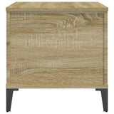 Coffee Table Sonoma Oak 60x44,5x45 cm Engineered Wood 819575
