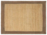 Area Rugs Grey 300 x 300 cm Jute 42010678