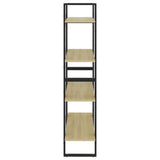 4-Tier Book Cabinet Sonoma Oak 80x30x140 cm Engineered Wood 806460
