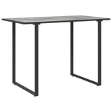 Garden Table Grey 100 x 55 x 70 cm Wood 42007553