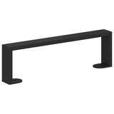 Furniture Feet 12 pcs Black 341 x 40.5 x 100 mm Iron 864809