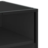 TV Cabinet Black 91x40x46 cm Engineered Wood and Metal 848884
