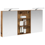 Bathroom Cabinet Set 3 pcs 120 x 10.5 x 60.5 cm Engineered wood 3403742