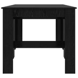 Dinning Table 180 x 85 x 75 cm Engineered Wood Black Oak 3424940
