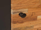 Bedside Cabinet Brown 40 x 33 x 46 cm Solid Mango Wood 4018292