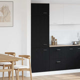 Hanging Cabinet Lyon Black Oak 60 x 31 x 207 cm Engineered Wood 863149