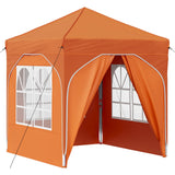 Pop-up Party Tent 192 x 192 x 245 cm Orange 42019844