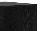 Wardrobe with Shelf Black oak 100 x 50 x 200 cm Engineered Wood 3446632