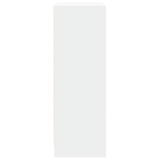 Sideboard with LED White 77x34x100 cm Engineered Wood 852145