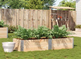 Garden Planter 150x50 cm Solid Wood Pine 3295407
