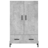 Highboard Concrete Grey 69.5x31x115 cm Engineered Wood 830336