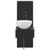 Bathroom Furniture Set 2 pcs Black 33 x 34.5 x 100 cm 3406094